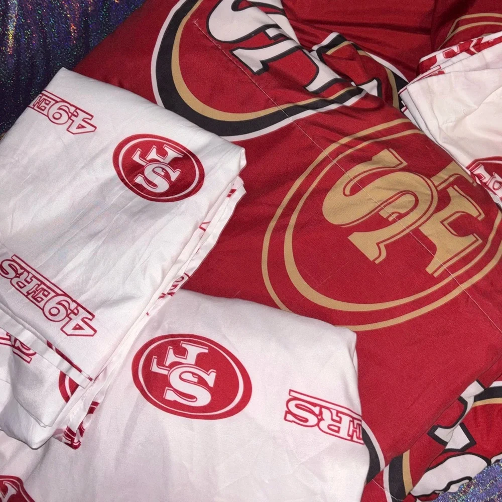 San Francisco 49ers Full Size Comforter Set